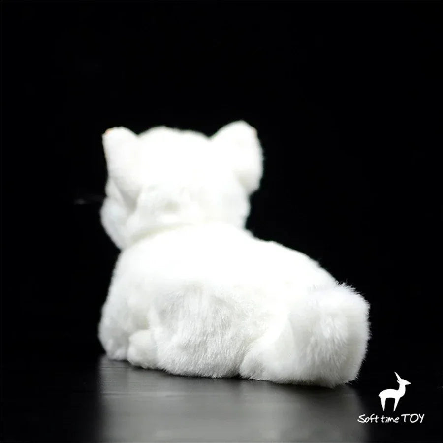 White Cat Persian Plush