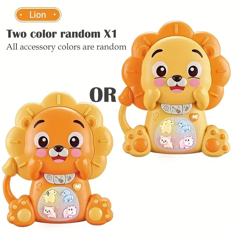 Musical Toys for Toddlers Kora Elephant Lion Baby Piano Light Up Musical Toys Toddler Early Education