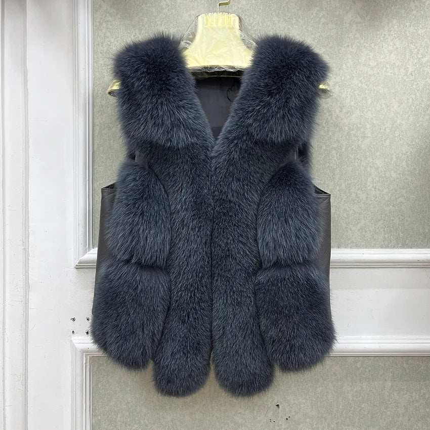 🦊 Luxury Fox Fur Vest