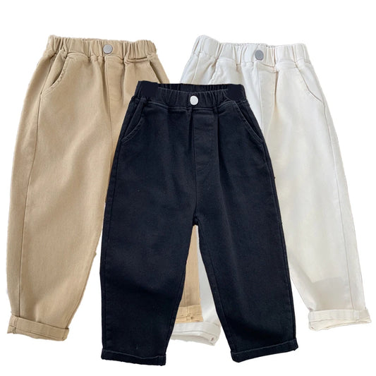 Boys’ Cargo Pants – Comfortable Breathable Outdoor Trousers (1–8Y)
