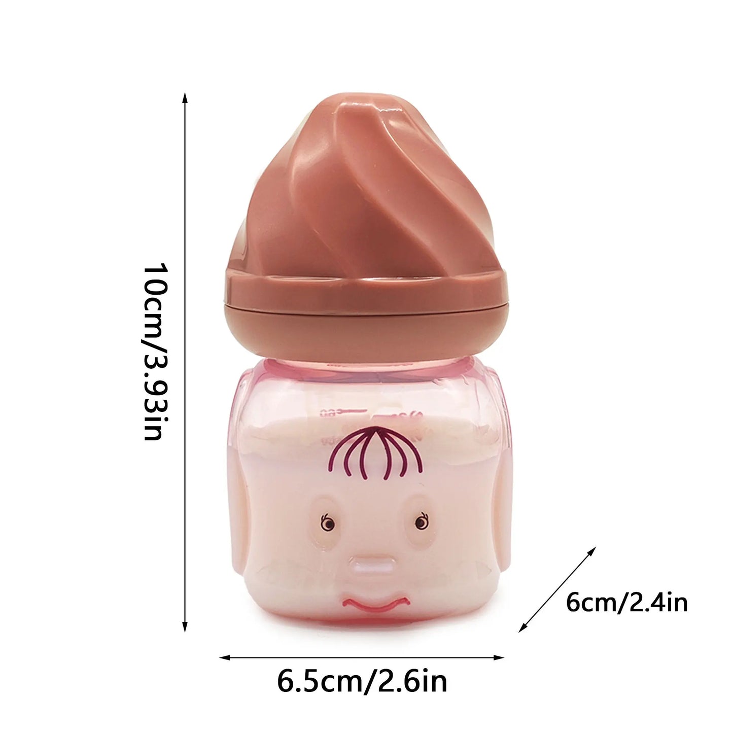 60ML Newborn Mini Feeding Bottle – BPA-Free Portable Infant Nursing Bottle