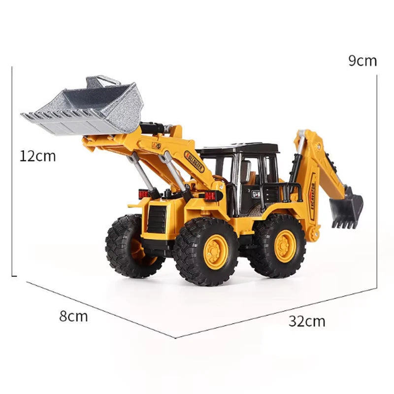 Toys for Boys Alloy Tractor Kids Excavator Bulldozer Miniature