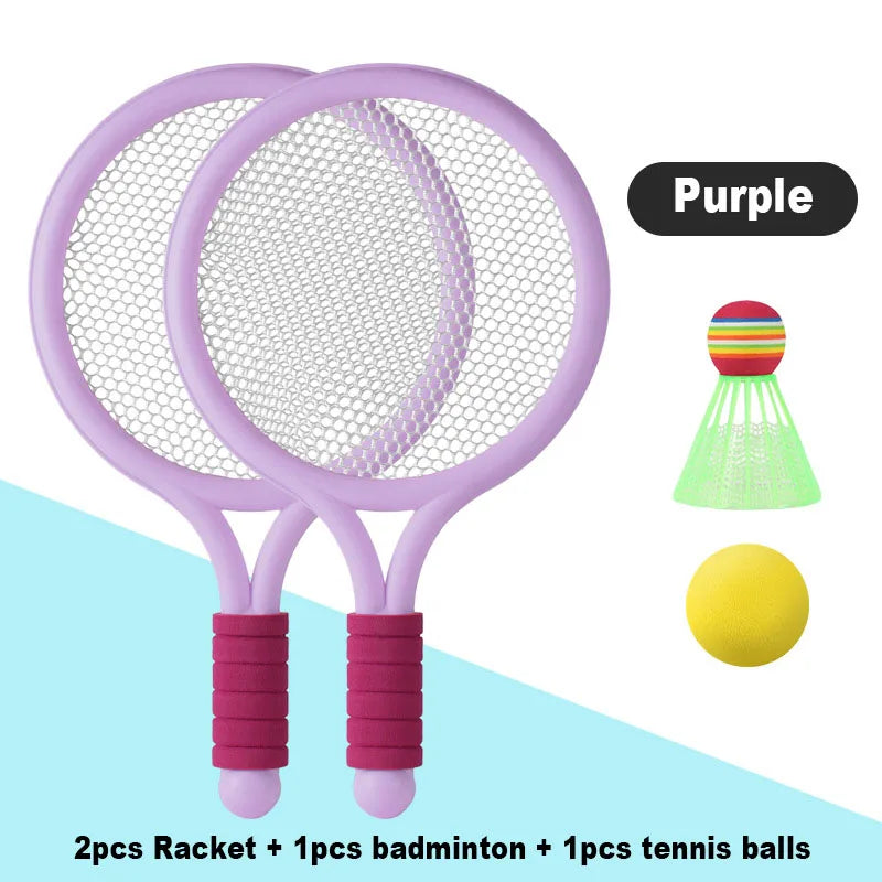 Kids’ Badminton Racket Set – Outdoor Sports Toy for Ages 3–12