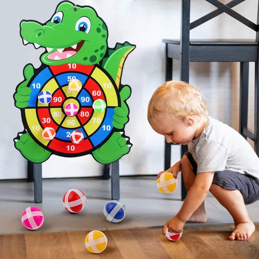 Educational Dart Board  Indoor Sports Child Montessori Games for Children 3 to 7 Years