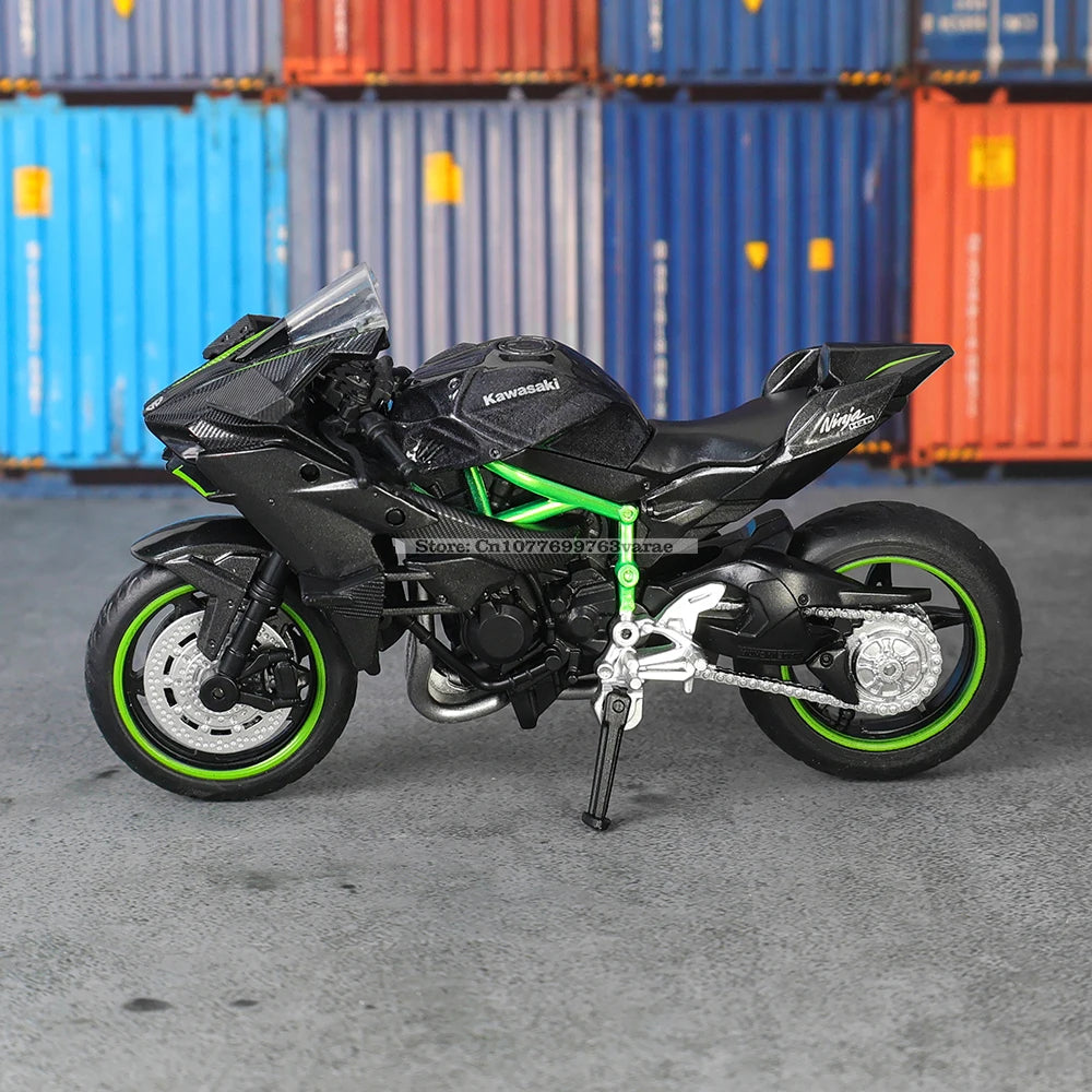 1:18 Scale Kawasaki Ninja H2R & GSX-R1000 Yamaha YZF-R1 Model Set – Classic Motorcycles