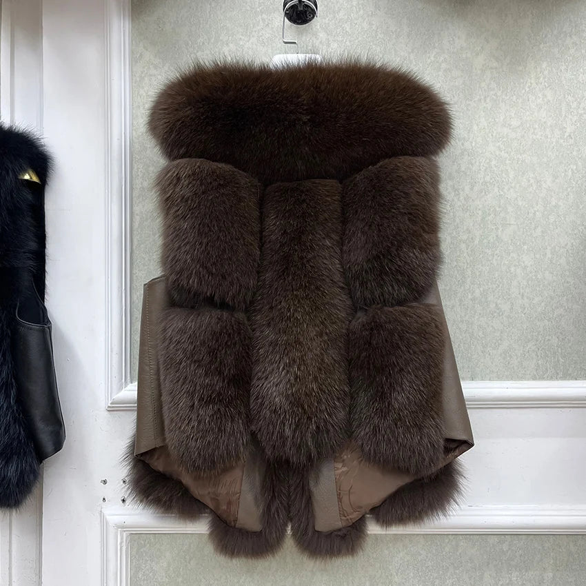 🦊 Luxury Fox Fur Vest