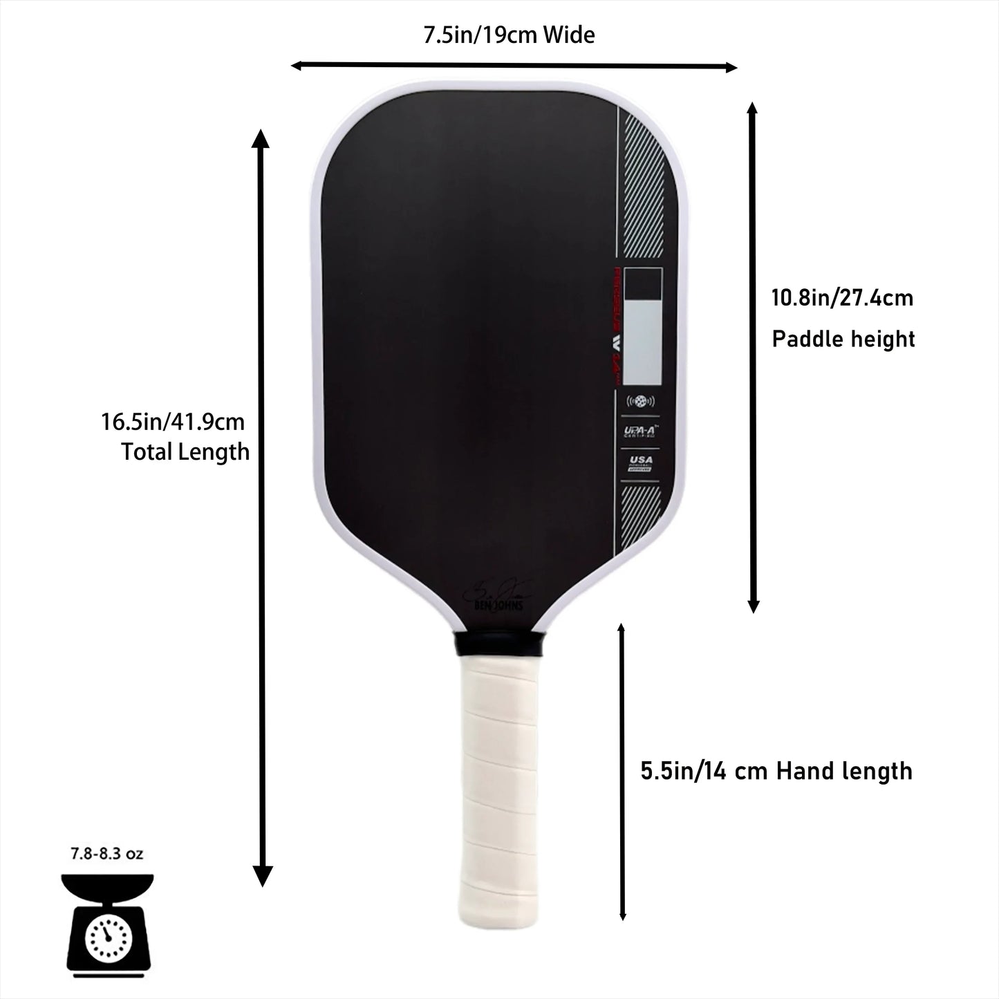 JOOLA's hot-pressed fourth-generation T700 carbon brazing professional competition-grade pickleball racket