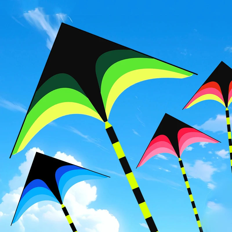 Large Delta Kite – Easy-Fly Outdoor Kite with 5m Tail for Kids & Adults