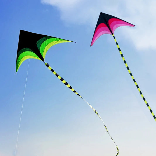 Large Delta Kite – Easy-Fly Outdoor Kite with 5m Tail for Kids & Adults