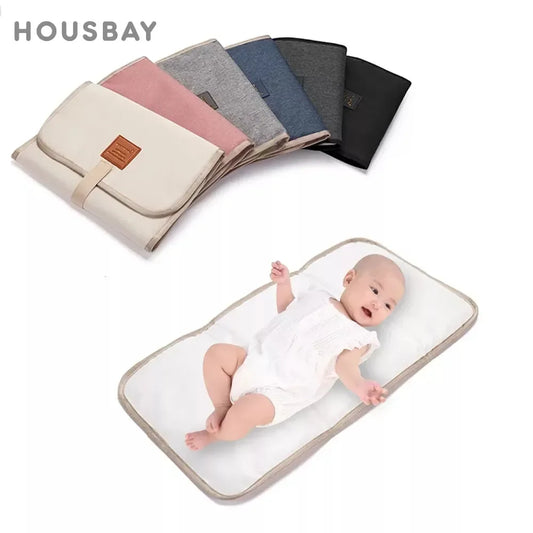 Foldable Diaper Changing Pad 60*30Cm Newborn Portable Baby, Waterproof Durable Nylon
