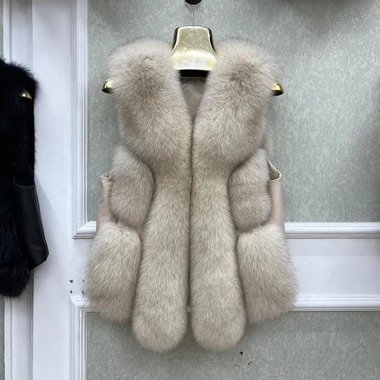 🦊 Luxury Fox Fur Vest