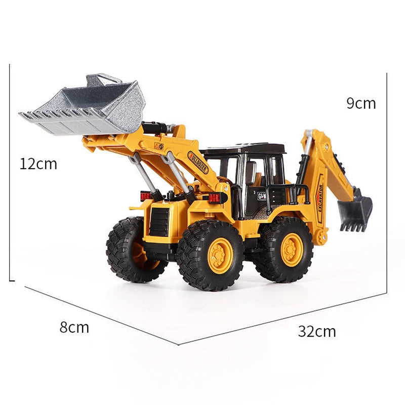 Toys for Boys Alloy Tractor Kids Excavator Bulldozer Miniature