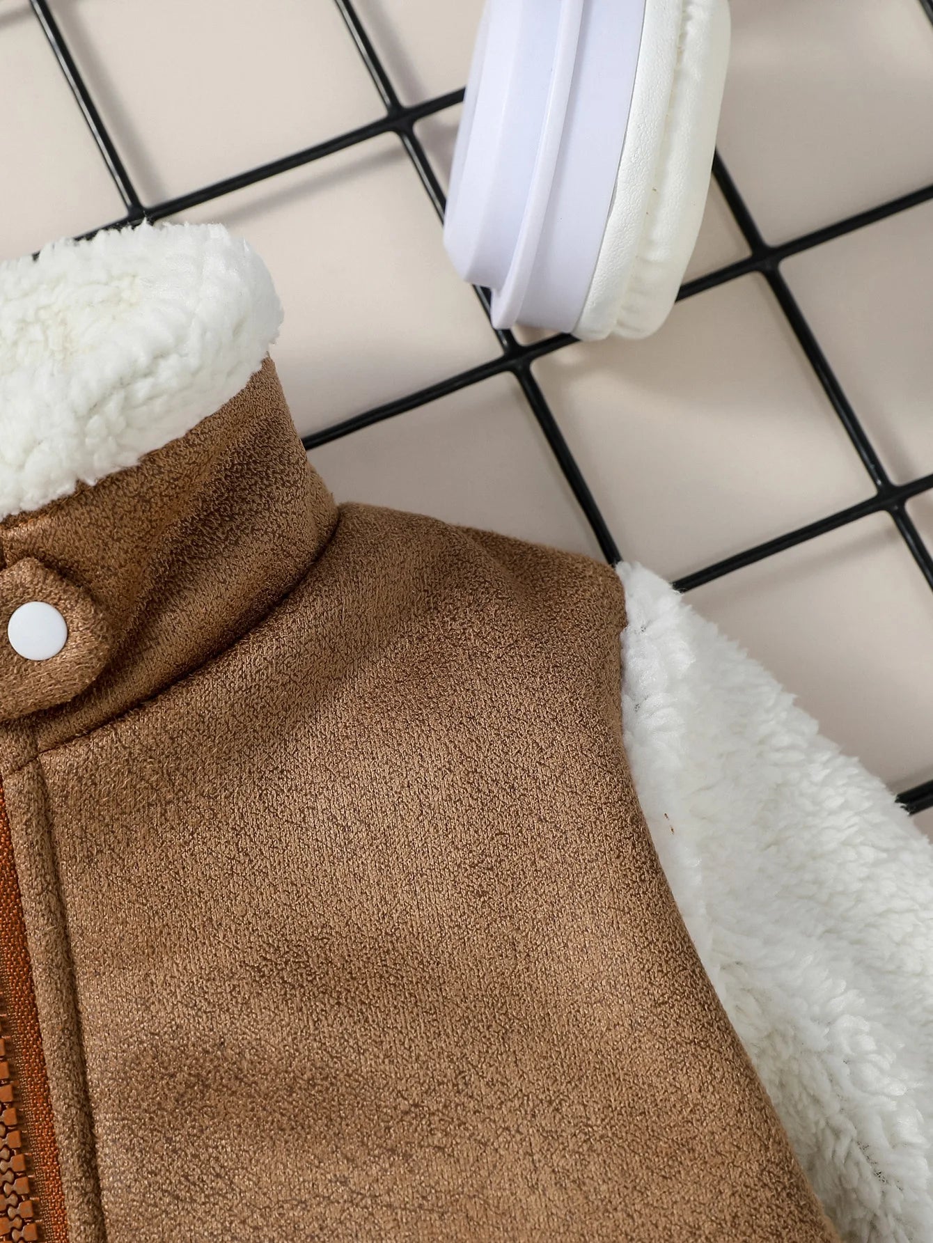 🧥 Coral Velvet Baby Boy Jacket