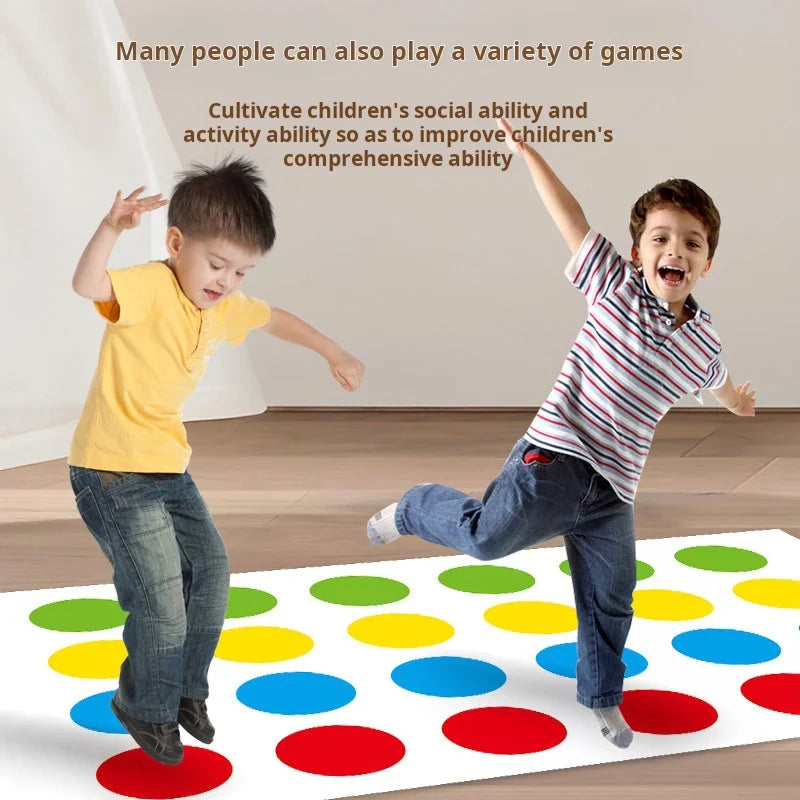 Family Twister Game – Fun Indoor/Outdoor Body Movement Game for Kids & Adults