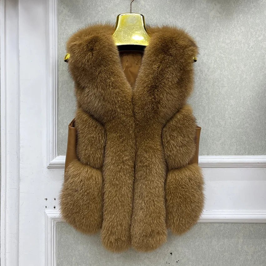 🦊 Luxury Fox Fur Vest