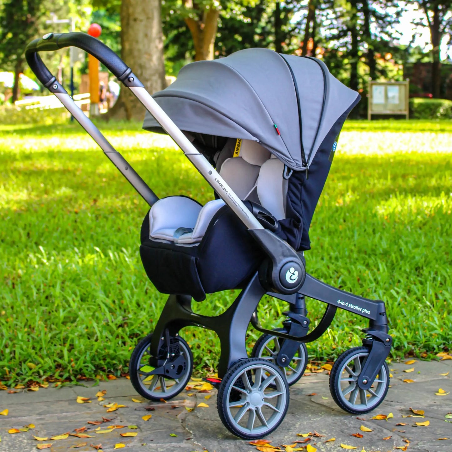 NEW 4-in-1 Baby Stroller – Foldable Multifunctional Lightweight Travel Pram with Basket Seat