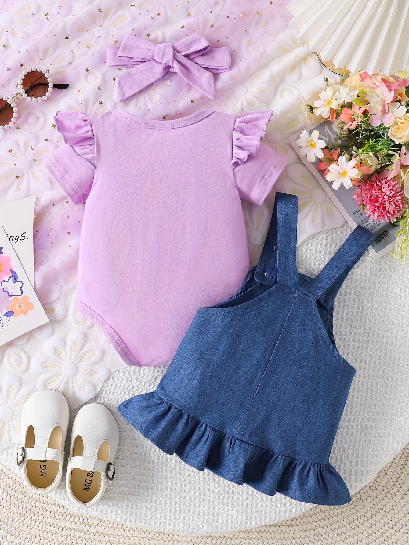 🐻 Bear Sunflower Baby Set
