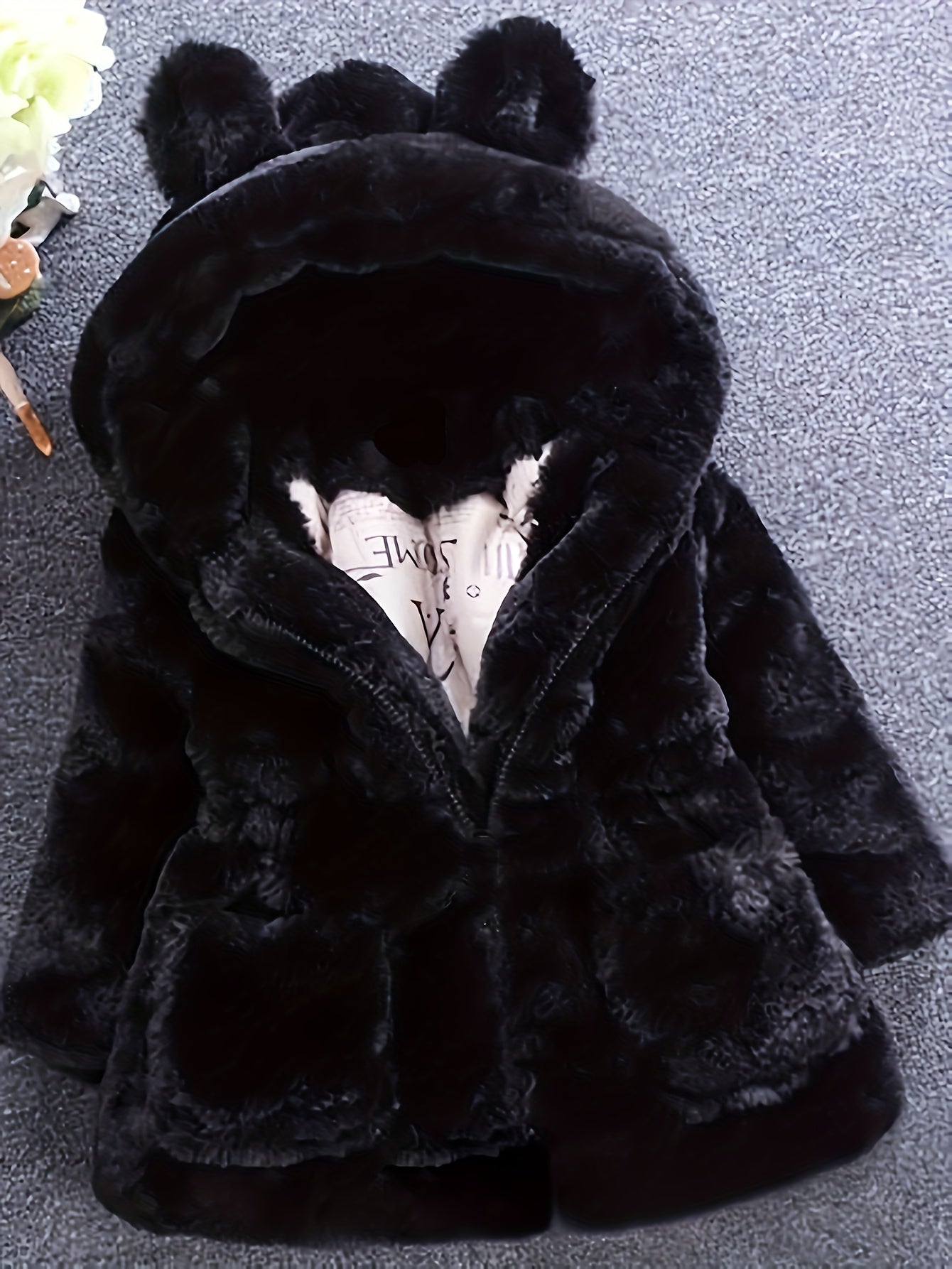 🐼 Animal Fleece Girls Jacket