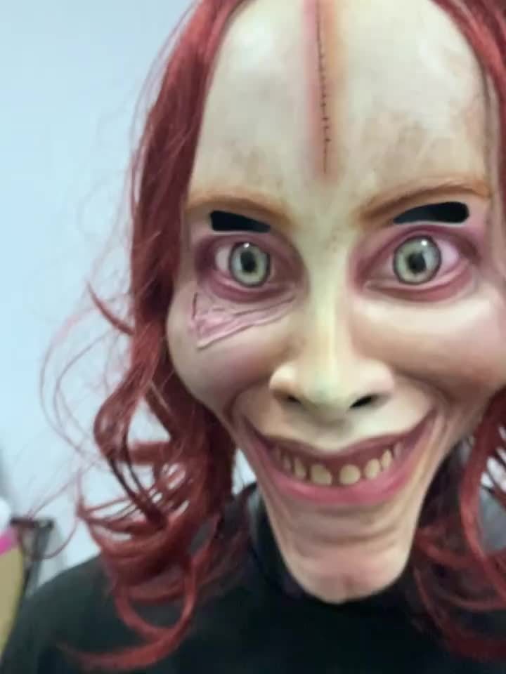 🧟 Realistic Zombie Mask – Scary Latex Halloween Costume