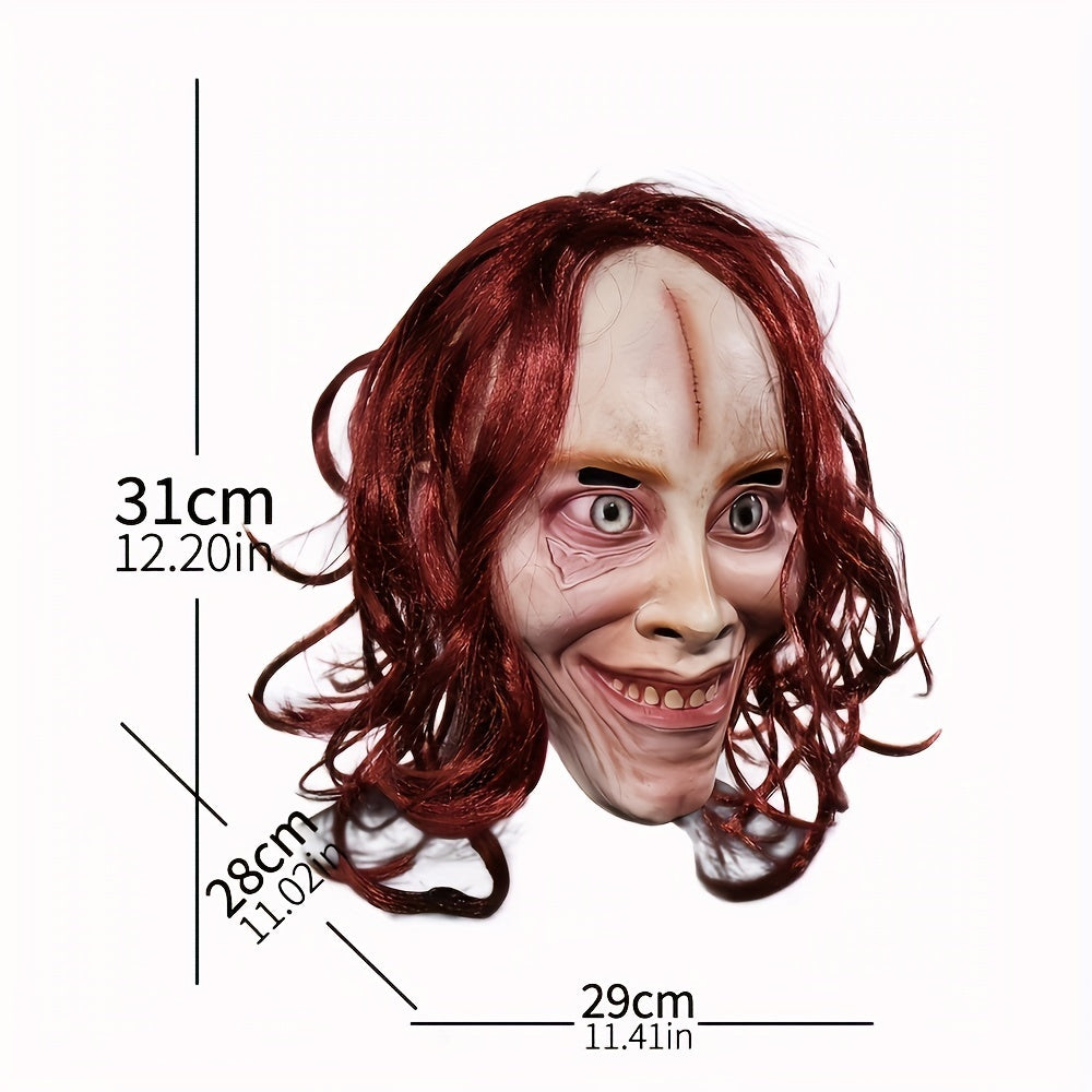 🧟 Realistic Zombie Mask – Scary Latex Halloween Costume