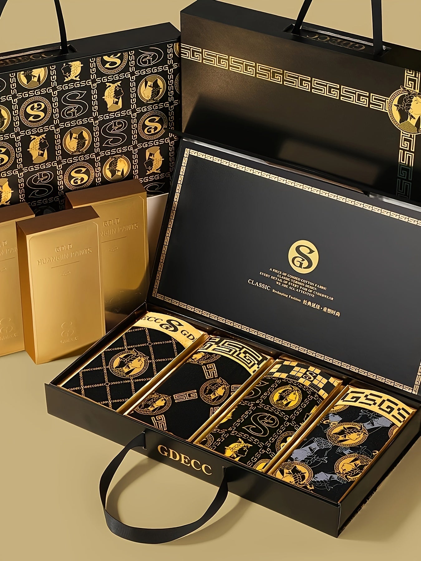 💎 Luxury Cotton Men’s Boxers (3/4pcs)