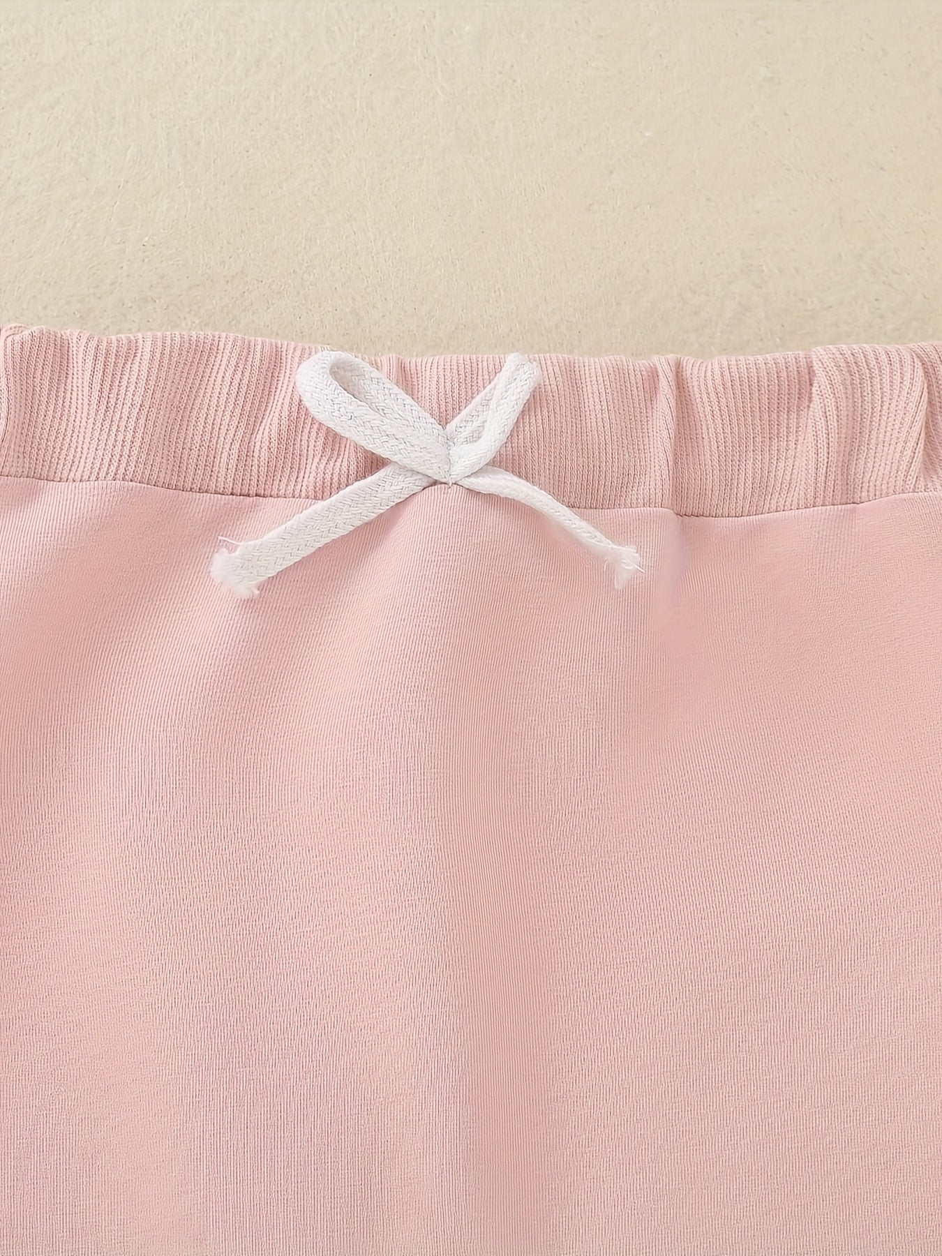 Girls’ 2PCS Outfit – Bow Top & Long Pants Set