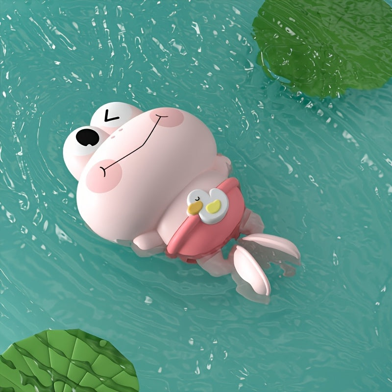 🐸 Wind-Up Frog Bath Toy