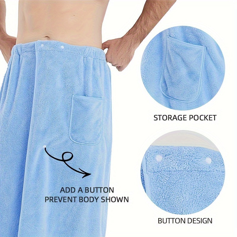 🧖‍♂️ Men’s Microfiber Bath Set (2pcs)