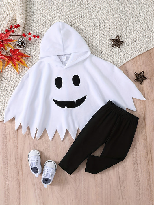 🧛 Boys' Halloween Cape Set – Spooky Outdoor Costume