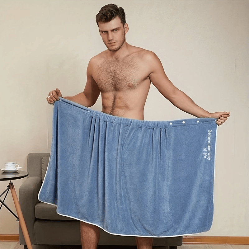 🛁 Men’s Spa Bath Wrap