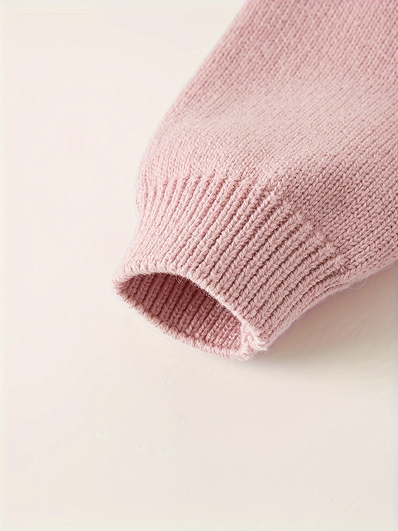 Girls’ Rabbit Pullover Sweater – Cute Autumn/Winter Outfit