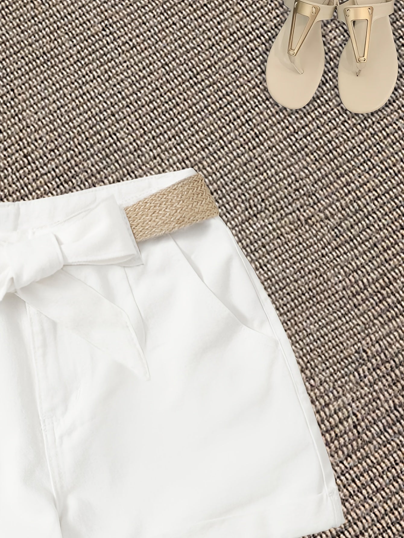 ☀️ High-Waist Cotton Shorts