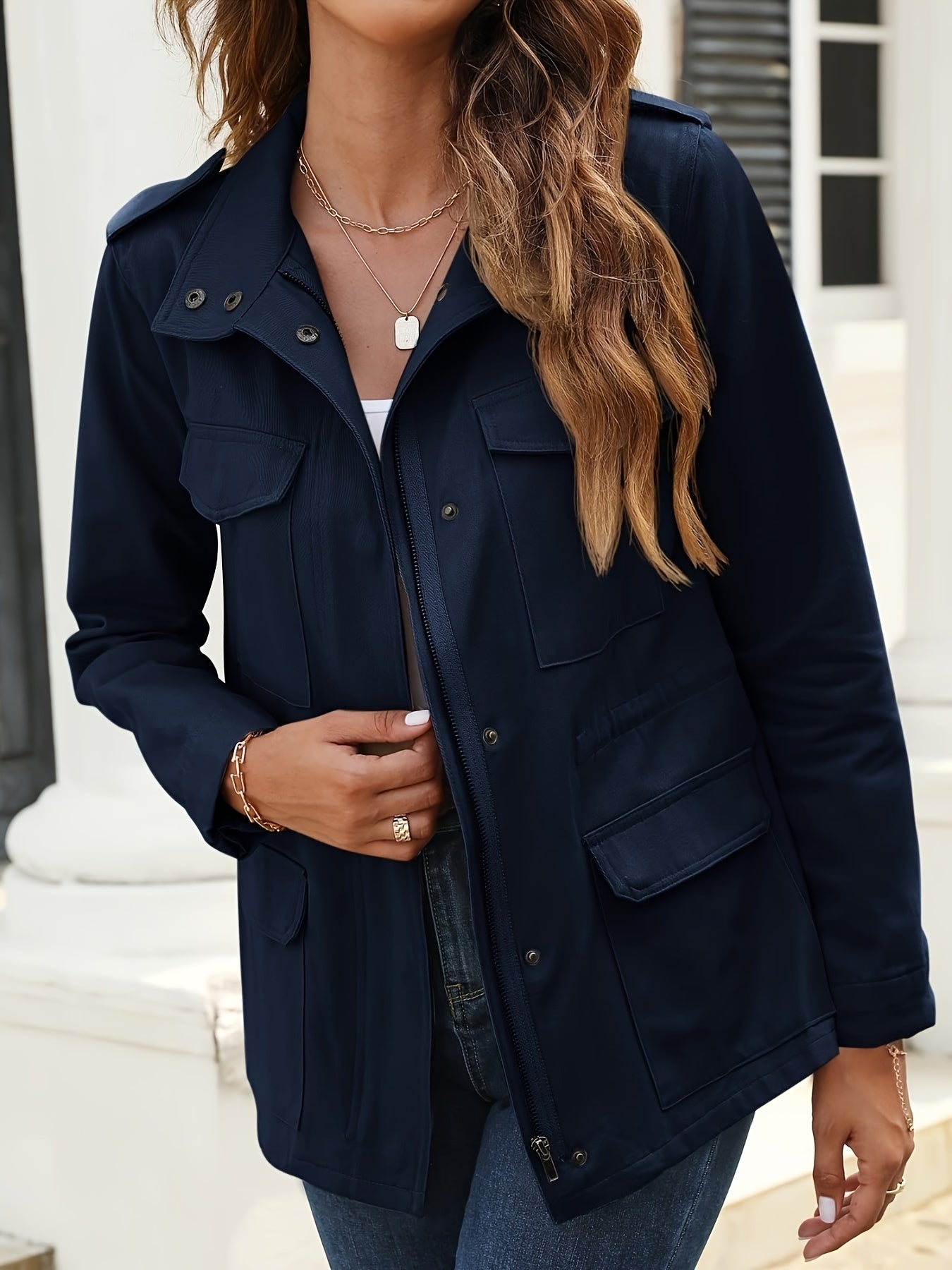 💙 Navy Blue Women’s Jacket