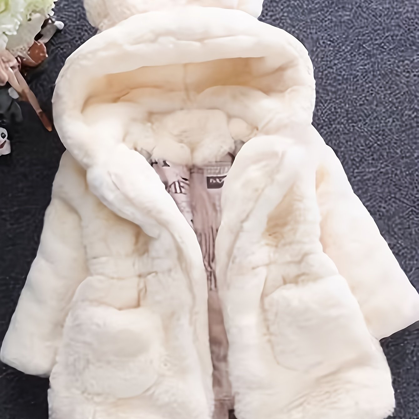🐼 Animal Fleece Girls Jacket