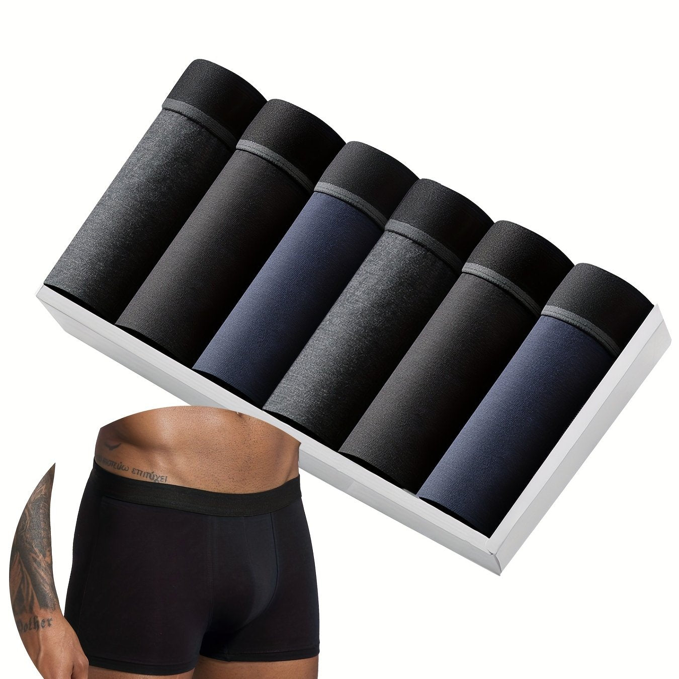 👕 Men’s Boxer Briefs (6pcs)
