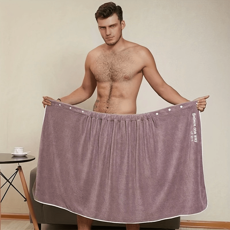 🛁 Men’s Spa Bath Wrap