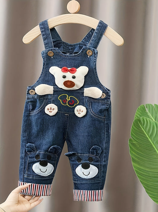 Boys’ Denim Overalls – Comfortable Outdoor Outfit