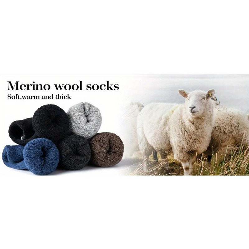 🧦 Wool Knit Socks (5pcs)