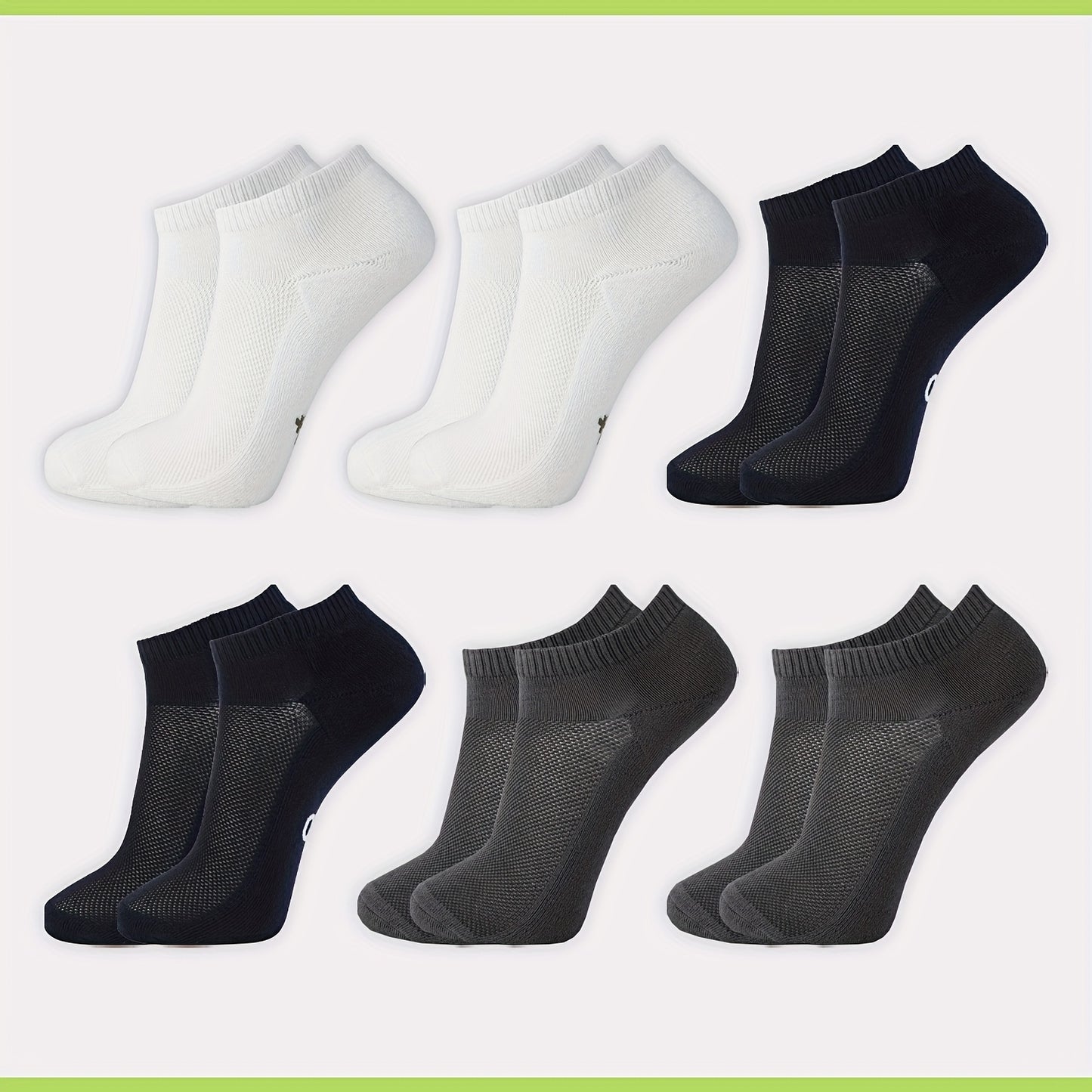 🎋 Bamboo Ankle Socks (6prs)