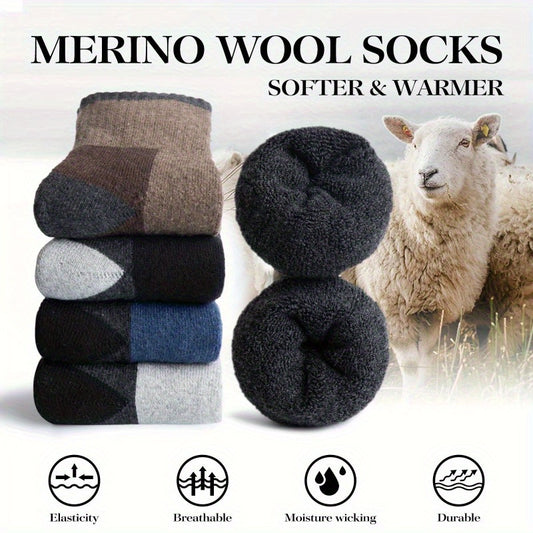 🧦 Wool Knit Socks (5pcs)