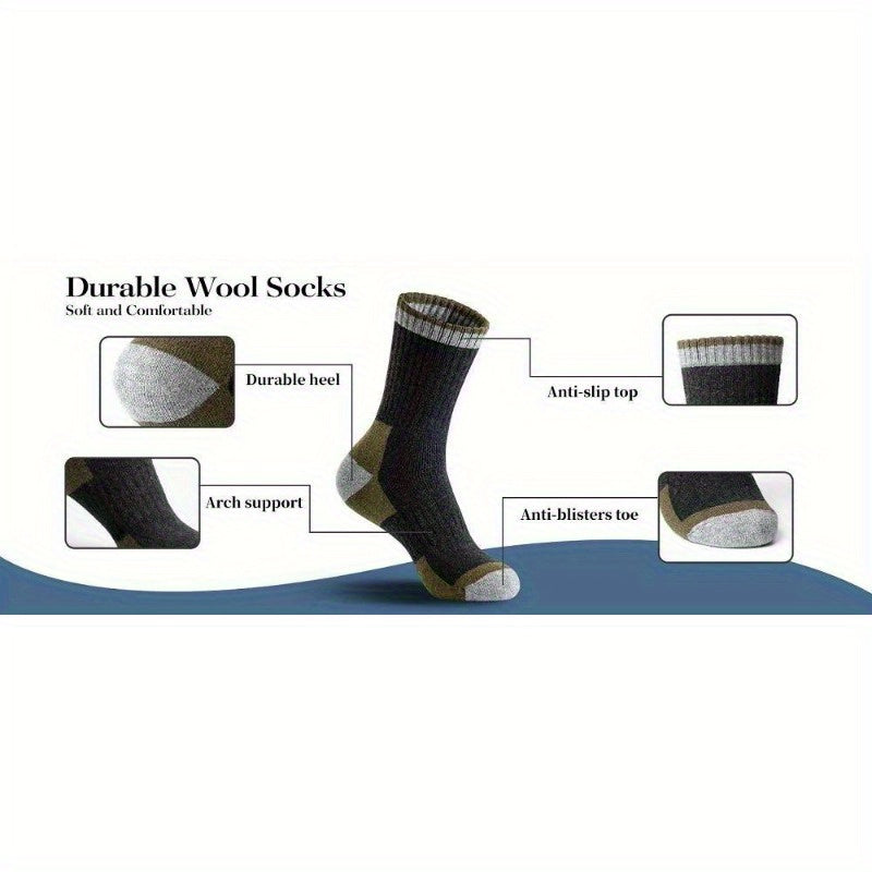 🧦 Wool Knit Socks (5pcs)