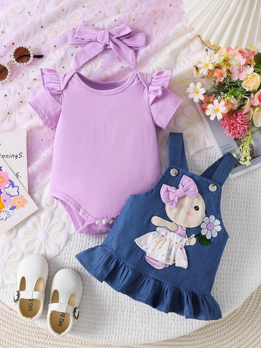 🐻 Bear Sunflower Baby Set